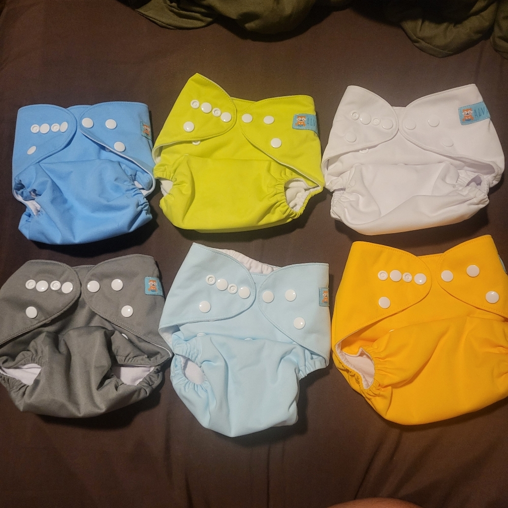 Brand new alva baby cloth diapers with inserts